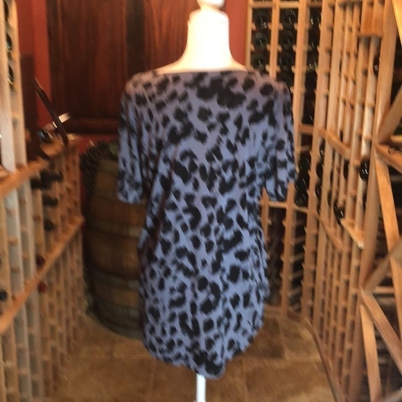 H&M Divided So Soft Gray/Black Animal Print Top 6 - Picture 4 of 8
